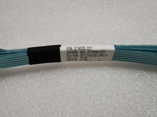 HP DL380 Gen10 SAS Kabel Cable 4x SFF-8087 874686-001 875094-001 - 第 3/5 張圖片