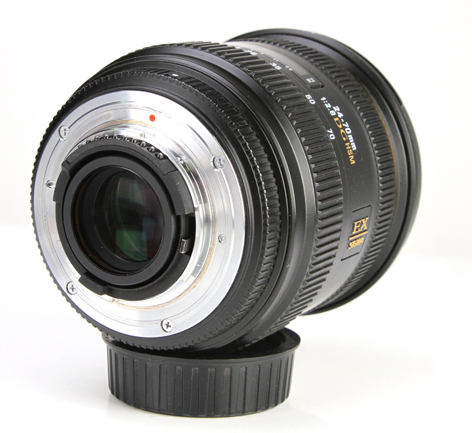 Sigma EX 2470mm F2.8 DG HSM Zoom Lens For Nikon with Front & Rear Caps & Hood eBay