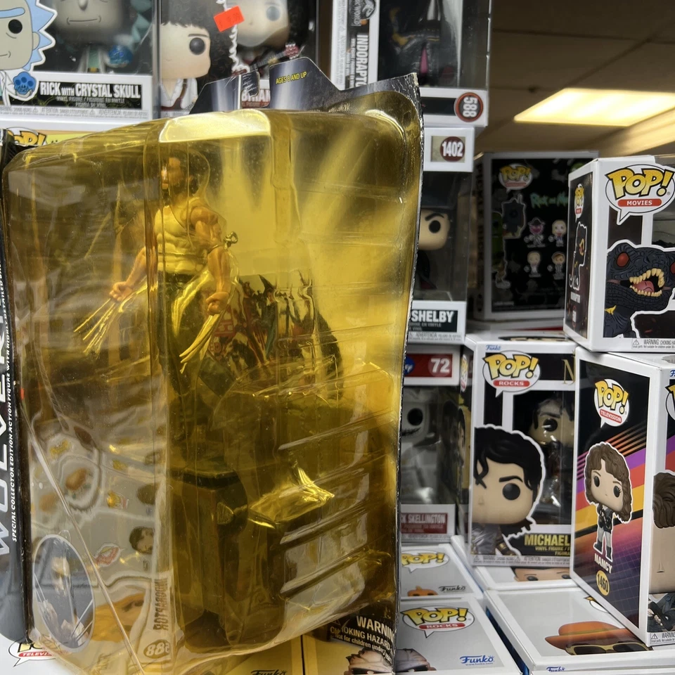 Marvel Select X-Men Origins Película Wolverine Hugh Jackman 7” Figura Diamante Foto 3 de 4