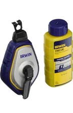 Irwin Strait-Line Speedline PRO Chalk Reel with Blue Chalk 100'