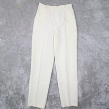 Levi's Vintage Women's Ivory Hidden Fit Bend Over Pants size 14 made in USA