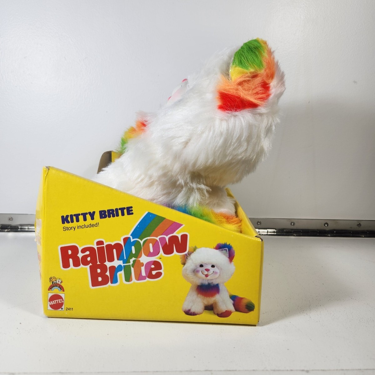 Grisemine - Rainbow Brite - Peluche Mattel 1983 - Blondine - Très Bon État - Taïwan