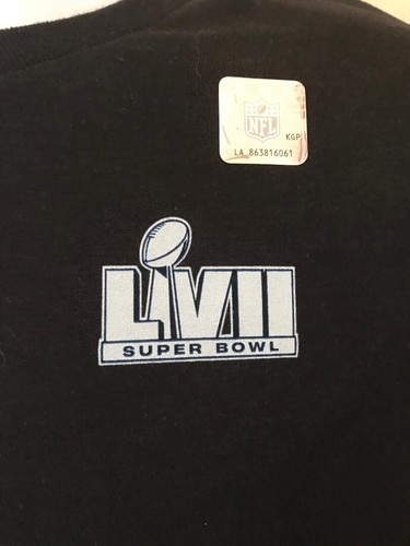 NFL Super Bowl LVII Philadelphia Eagles Hurts #1 Nike Tee Size YL Age 12-13 - Picture 3 of 5
