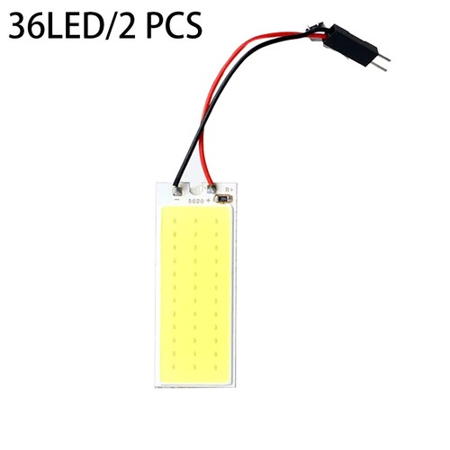 2Pcs Car Interior Dome Reading Trunk Lamps Universal Car Interior Accessories - Photo 7/15