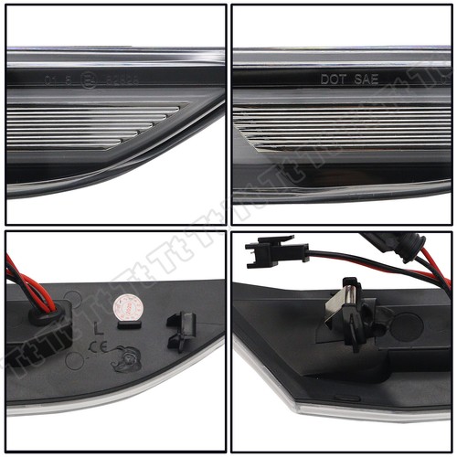 2x Yellow LED Side Marker Lights for Porsche 991 Carrera 981 718 Cayman Boxster - Foto 8 di 9