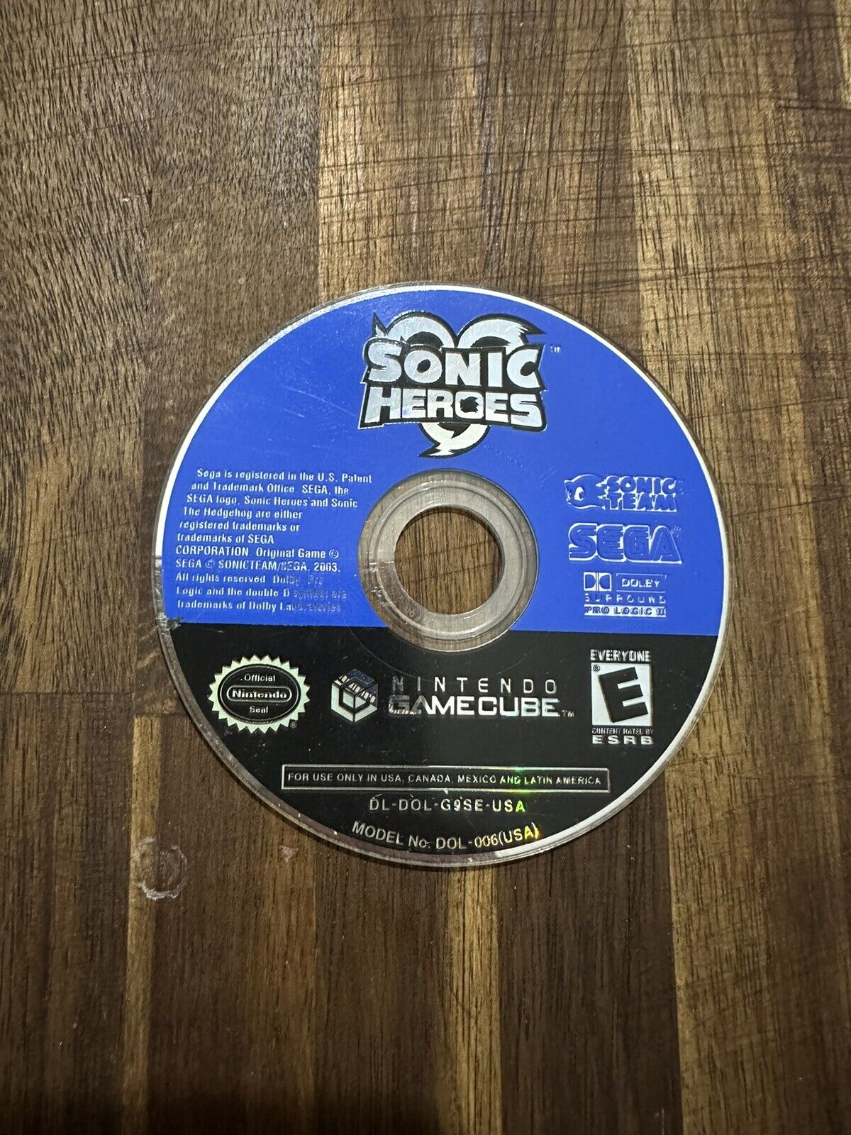 Sonic Heroes - Gamecube 