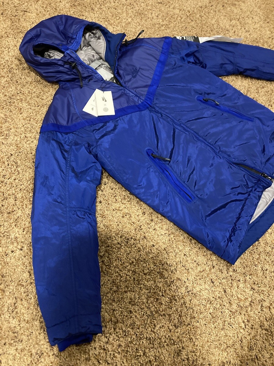 NikeLab X Stone Island Windrunner Jacket Hyper Blue 827915 NikeLab X Stone Island Windrunner Jacket Hyper Blue 827915