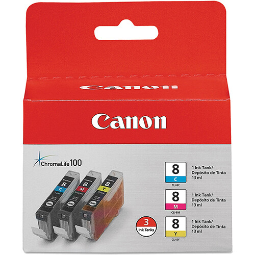 Canon PIXMA Pro9000 (0621B016) Standard Yield Ink Cartridge - COLORS ONLY - Picture 2 of 2