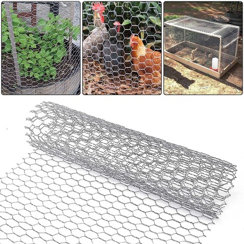 25M Roll Welded Chicken Wire Mesh Animal Fence Barrier Garden Fencing Net Strong - Picture 4 of 12