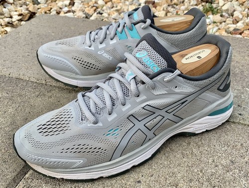 ASICS GT-2000 7 Scarpe da corsa donna 10,5 grigio grigio GT 2000 scarpe da ginnastica 1012A147 - Foto 4 di 11