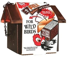 Wild Bird Copper Ez Fill 3 Suet Cake Bottom Feeder