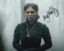 MYANNA BURING signed Autogramm 20x25cm THE WITCHER in Person autograph COA