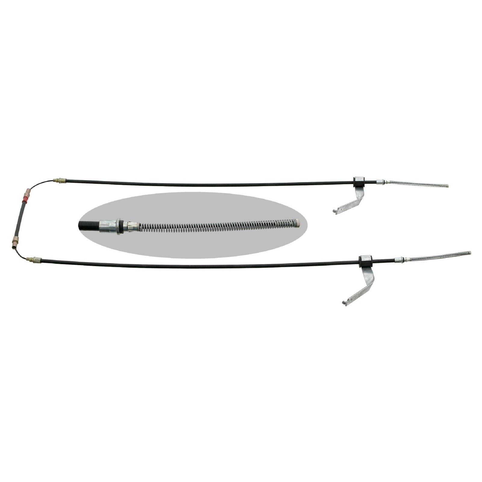 Febi Bilstein Handbrake Cable fits Ford - 05818 - OE Equivalent Quality and Fit