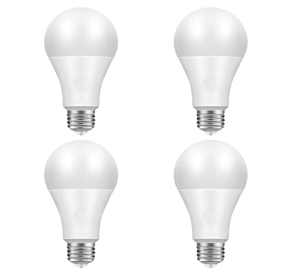 LED A19 9W 7W 12W 3000K-6000K Wide Voltage E27 Intelligent Tricolour Light Bulb - Image 2 of 4