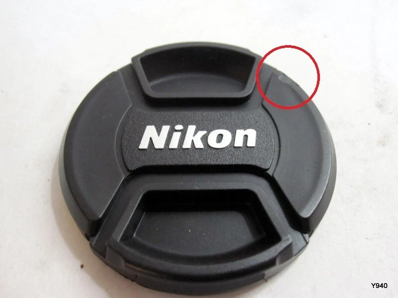 Nikon 55mm Front Center Pinch Lens Cap - Image 2 of 4