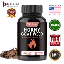 Horny Goat Weed - Maca Root, Tribulus,Panax Ginseng - Men's Testosterone Booster