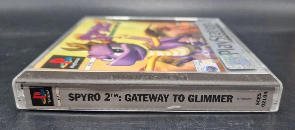 Spyro 2 Gateway to Glimmer Platinum - Sony Playstation 1 PS1 - Complet - PAL TBE - Photo 3/4