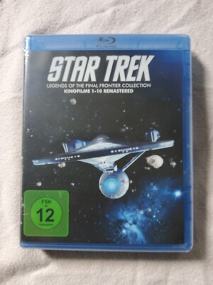 Star Trek 1-10 - Legends of the Final Frontier Collection Blu-ray, ovp