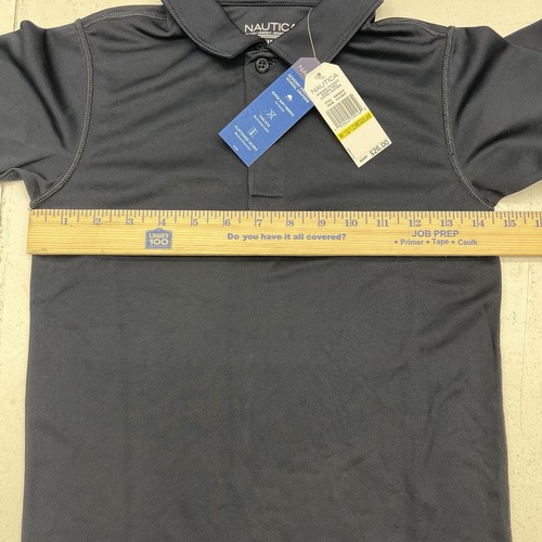 Nautica 2-Pack Navy Blue Short Sleeve Polo Shirts School Uniform Unisex M 8-10 Y - Picture 6 of 7