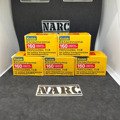Kodak Ektachrome 160t Professional 35mm expired film auction for
