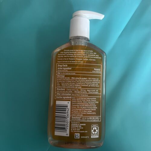 Limpiador facial Neutrogena sin aceite para lavado de acné 9,1 FL OZ caducidad 4/2026 nuevo sin usar - Imagen 4 de 5