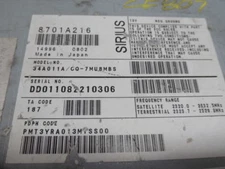 08 09 ECLIPSE GALANT ENDEAVOR SIRIUS XM RECEIVER MODULE UNIT K4936