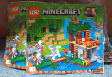 LEGO Minecraft: The Skeleton Attack (21146) -Complete with Instructions- RETIRED