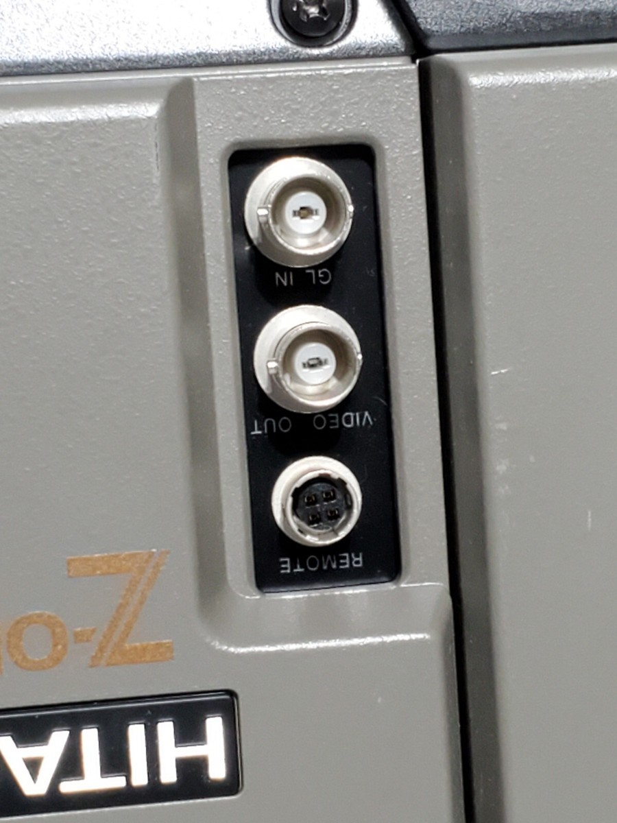 Hitachi Color Camera Z-One-BU Zone B Body & Oper Manual