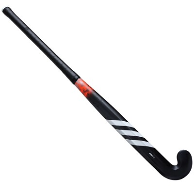 Adidas Estro 5 100% Carbon Field Hockey Stick - Black/White/Red - Balanced