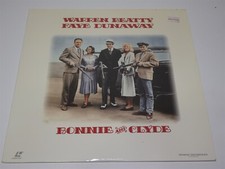 Bonnie and Clyde Wide Screen Laserdisc Faye Dunaway Warren Beatty Crime