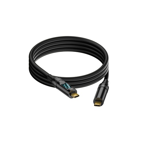 Digital display Type C TO USB C Charging charger Cable 100W 20V 5A 8K 20Gbps - Picture 17 of 28
