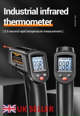 ANENG Industrial Digital Infrared IR Thermometer Non-Contact Laser Gun