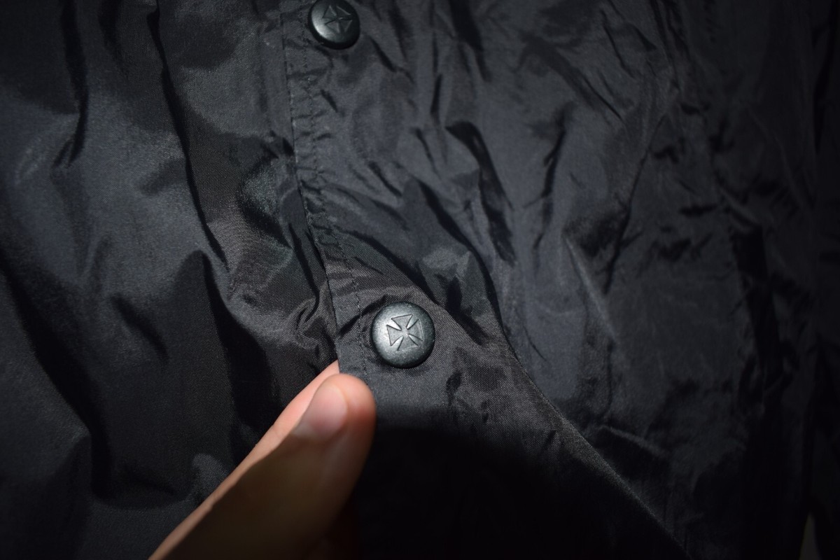 Vintage Flip Skateboards Streetwear Black Satin Coach Jacket Vintage Flip Skateboards Streetwear Black Satin Coach Jacket
