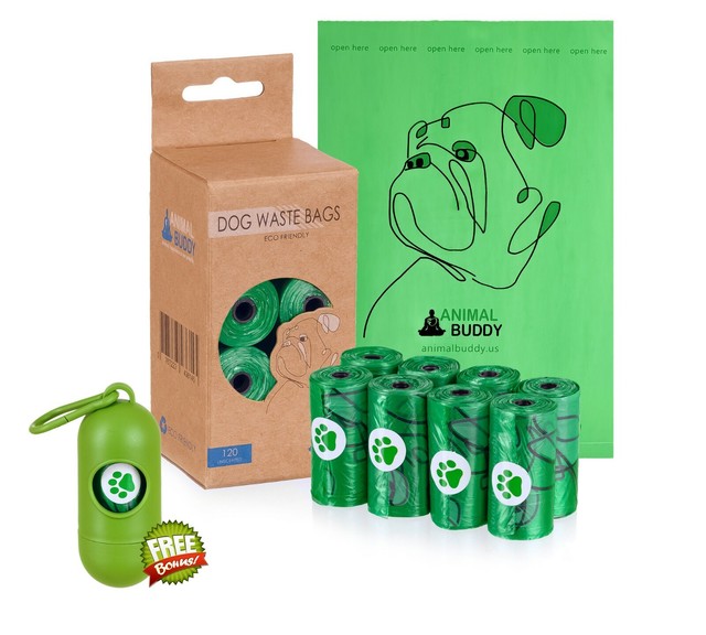 Animal Buddy Biodegradable Eco Friendly Dog Waste Bags 120 In 8 Rolls Gift Animal Buddy Biodegradable Eco Friendly Dog Waste Bags 120 In 8 Rolls Gift