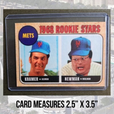 Seinfeld Kramer & Newman Retro Baseball Card – NY Parody Art ACEO, Ungraded