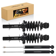 4pcs Suspension Rear Front Struts For Volkswagen Beetle 1998-2010 Golf 1999-2006