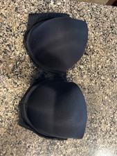 Maiden form bra black strapless sz 40D