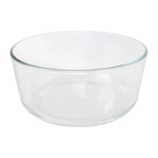 Pyrex 7203 7-Cup Glass Food Storage Bowl - Made in USA 7 cup, Clear
