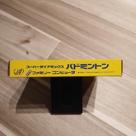 Famicom software [semi-good condition] Super Dynamics Badminton
