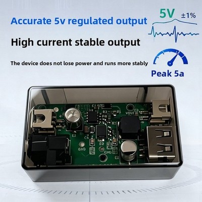 DC-DC Step Down Converter 95% Wandlungseffizienz Überstromschutz