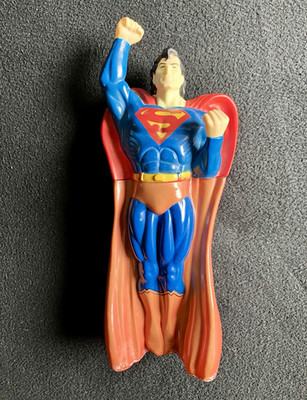 DC Comics Action-Figur Superman 1994 Vintage Schaumbad Flasche