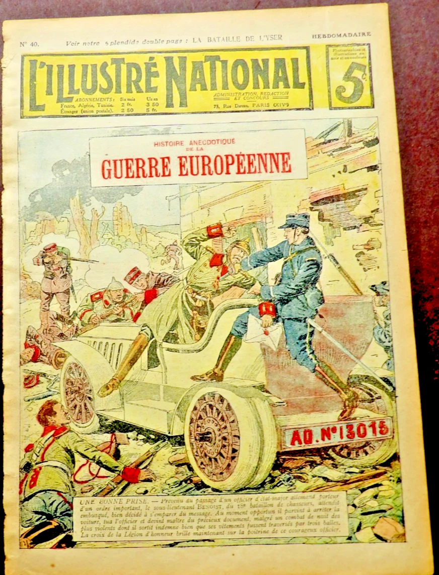 Illustrated Magazines in French 1900-1939 for sale - eBay