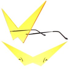 Steven Universe Inspired Pointy Comic-Con Costume Cosplay Yellow Sun Glasses