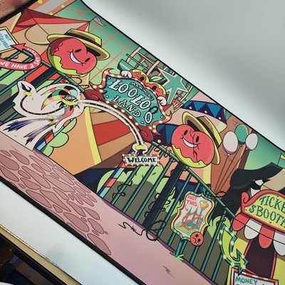 Helluva Boss Official Loo Loo Land Entrance Playmat Limited Edition Vivziepop