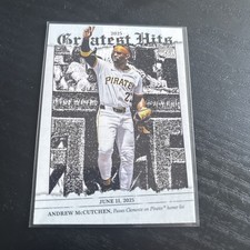 ANDREW MCCUTCHEN Greatest Hits 2026 Topps Series 1 GH-11 Pittsburgh Pirates