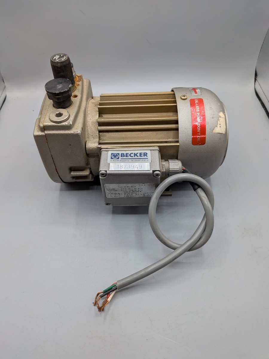 Becker VT 4.8 D 63 B2 P Vacuum Pump 3-Phase 202-300/350-520V 2800