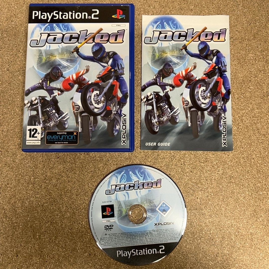 Jacked™ (PlayStation 2) [S-Grade, Complete & Tested]