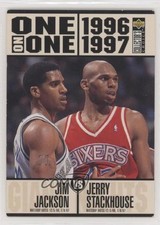 1996-97 Upper Deck Collector's Choice One on Jim Jackson vs Jerry Stackhouse h5s