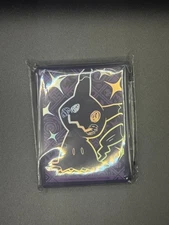 Pokémon TCG Card Sleeves - Paldean Fates ETB New Sealed 65 Count - FREE SHIPPING