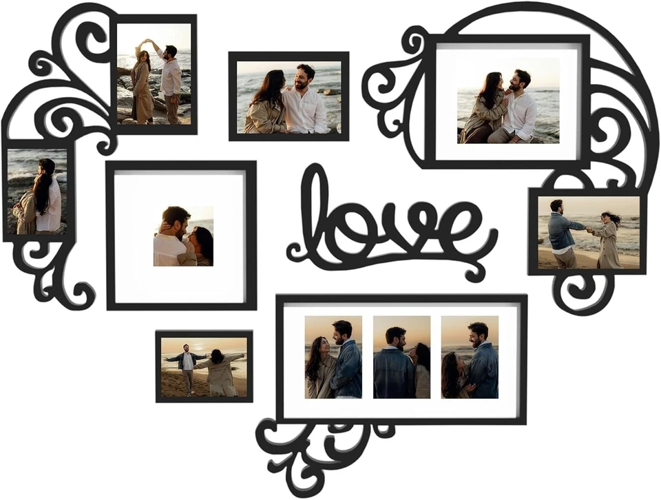 Lightweight Adjustable Wall Frames with Rustic Style for Sharing Memories - Image 3 of 4